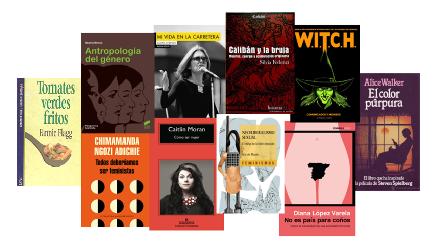 Libros, autoras, feminismo, mujeres en lucha, literatura, ensayo, novela
